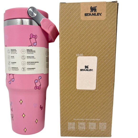 Stanley Hello Kitty Quencher H2.0 Tumbler 30oz Pink - Picture 2 of 4